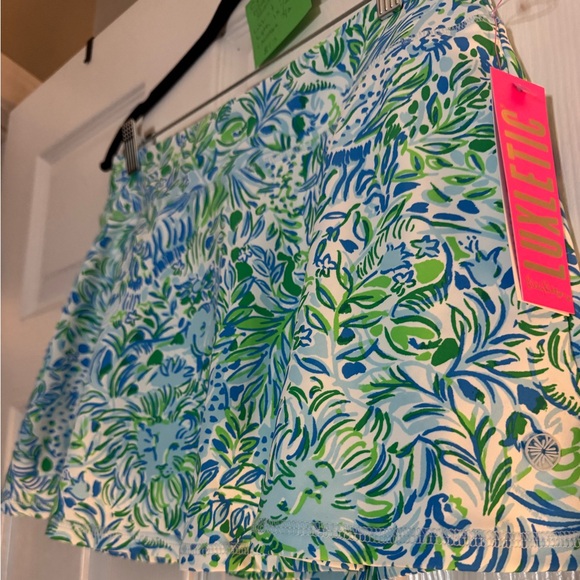 Lilly Pulitzer Pants - Lilly Pulitzer Luxletic Blue and Green Patterned Apparel